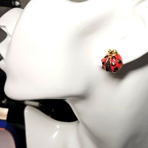 Kate Spade Lady bug earrings
